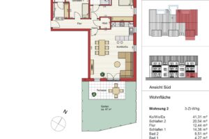 Grundriss WE 2