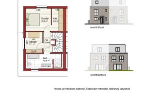 Grundriss STG, Kreuzstraße 87a