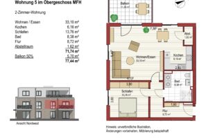 Grundriss WE 05 Grundriss WE 05