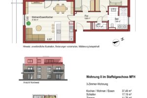 Grundriss WE 08 Grundriss WE 08