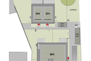 Lageplan- Anordnung MFH DHH (1)